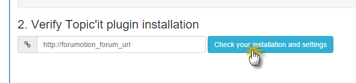 Topic'it plugin verification